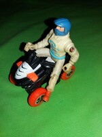 Retro ritka G.I.Joe méretű Action Man - (12 cm) figura Quad 4 kerekű játék kisautóval képek szerint