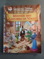 Geronimo Stilton Mentsük meg Leonardo da Vincit! - Képregény