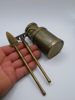 K343 rézötvözet miniatűr szerszámok ásó gereblye és tejesedény
