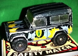 1987.Matchbox - MACAU - LAND ROVER NINETY JEEP fém kisautó játék autó 1:62 a képek szerint