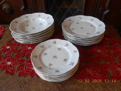 Zsolnay antik tányér készlet