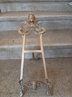 Gyönyörű szecessziós antik festmény/könyv  tartó álvány