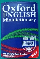 The Oxford English Minidictionary - Oxford angol miniszótár > Angol Zseb- kisszótár