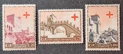 1951. SAN MARINO - Vöröskereszt sor ** 55 € (296.)