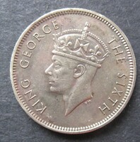 Hong Kong 10 cents 1949 (XE23)