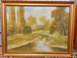 Gy Riba János festmény