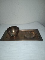 Tevan Margit /1901-1978/  művész által készitett  3 db GYÖNYÖRÜEN  KIDOLGOZOTT