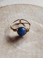 Apatit köves gyűrű