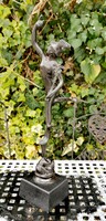 Hermész mitológiai bronz szobor