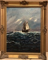 Olaj vászon festmény