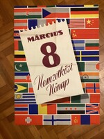 March 8 is International Women's Day.