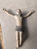 Antik faragott fa Jézus