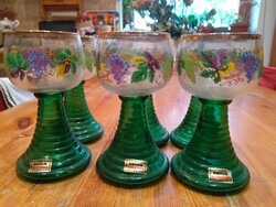 Bacchus rum glass set