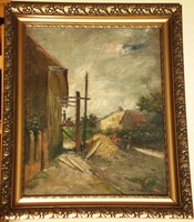 (K)  Cs. Farkas Lőrinc (1898 - 1966) : Építkezés