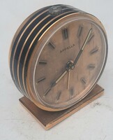 Régi APPELLA Swiss utazó mini réz vekker