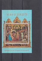Külföldi Blokkbélyeg - Egyenlítői Guinea 1973 - Karácsony