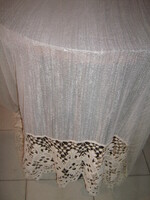 Gyönyörű vintage stílusú csipkés függöny