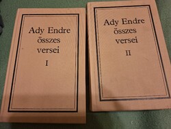 Ady Endre összes versei I-II. (Szépirodalmi Könyvkiadó, 1989)