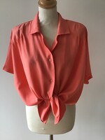 H&M vintage, rövid ujjú blúz, 36-as