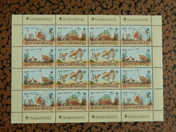 1994. Veszélyeztetett állatok - teljes ív **  /2.500,-Ft/ - minden oldalán végig fogazott változat