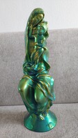 Zsolnay Világkirálynő (Madonna a gyermekkel)   47 cm-es