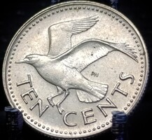 Barbados 10 cent, 1979 Verdejel nélkül D10H6