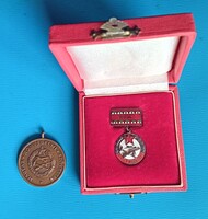 MHSZ Magyar Honvédelmi Szövetség , Kiváló munkáért ! + MHSZ lövész jelvény