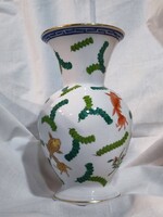 Herendi Poisson mintás , 20,5 cm magas váza. Ritka !!!! Kézifestésű....