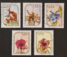 1986. Kuba - Exotikus virágok (323.)