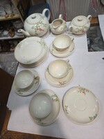Régi német porcelán teás készlet