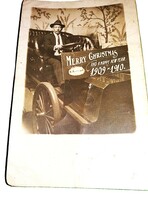 Antik Oldtimer autós 1909 képeslap BUÉK USA McCelister market str.St. Louis 1819 a képek szerint