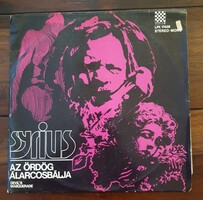 Syrius Az ördög állarcosbálja  lp, ritka gyüjtői darab,  Zene, szórakozás 1983