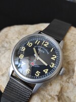 Szovjet  Acéltokos Rakéta Aviátor 19 köves Mechanikus szép karóra beépités