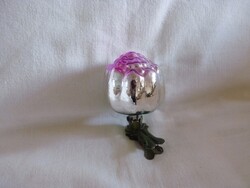 RÉGI ÜVEG KARÁCSONYFADÍSZ -  BIMBÓ! (CSÍPTETŐS)