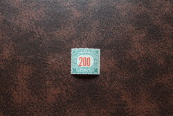 1915 Pirosszámú zöld portó 200 f *  Kat: 200 Ft