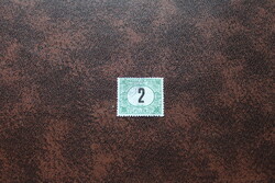 Pecsételt bélyeg 1914 Zöldportó 5. 2 f A Kat: 100 Ft