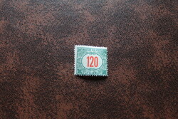 1915 Pirosszámú zöld portó 120 f *  Kat: 200 Ft