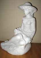 TAVASZI AKCIÓ! MONUMENTÁLIS CSODÁS R. KISS LENKE / 1926-2000 / SZOBOR