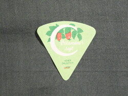 Sajt címke,Budapest,Pécs tejüzem,C vitaminos ömlesztett sajt,