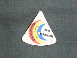 Sajt címke,Pécs tejüzem,Rokvitál ömlesztett sajt,