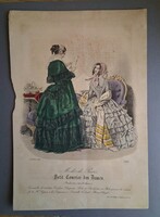 Fashion Plate - Modes de Paris - Petit Courrier des Dames, 1846