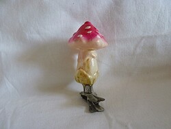 RÉGI ÜVEG KARÁCSONYFADÍSZ! - GOMBA! (CSÍPTETŐS!)