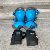 Decathlon B-Twin gyerek kék védőfelszerelés XS