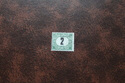 Pecsételt bélyeg 1920 Magyar Posta 2 f Kat: 100 Ft