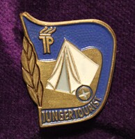 NDK, Úttörő Turista Kemping Jelvény – Bronz, Miniatűr