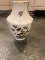 Herendi porcelán váza Rothschild  mintás