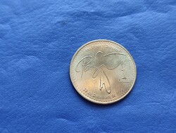 GUATEMALA 1 QUETZAL 2017 PAZ - BÉKE 1996!