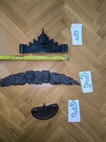 Antique Carved Tower Decor Wall Clock Furniture Mirror Tower, Optional! For Film and Theater Props