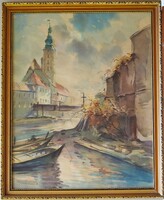 (K) Karl Görlich (1896-1979) : Wels-i részlet