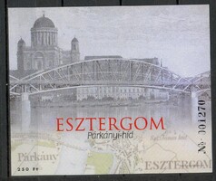 2001 - Mária Valéria hid - emlékív